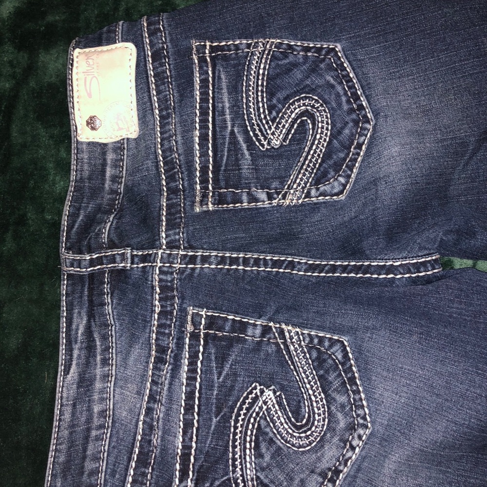 Silver jeans